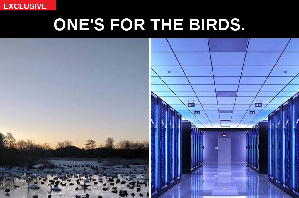 Bristol’s Avonmouth Data Centre, and your “F-me, Doris!” moment for today.&nbsp;EXCLUSIVE!