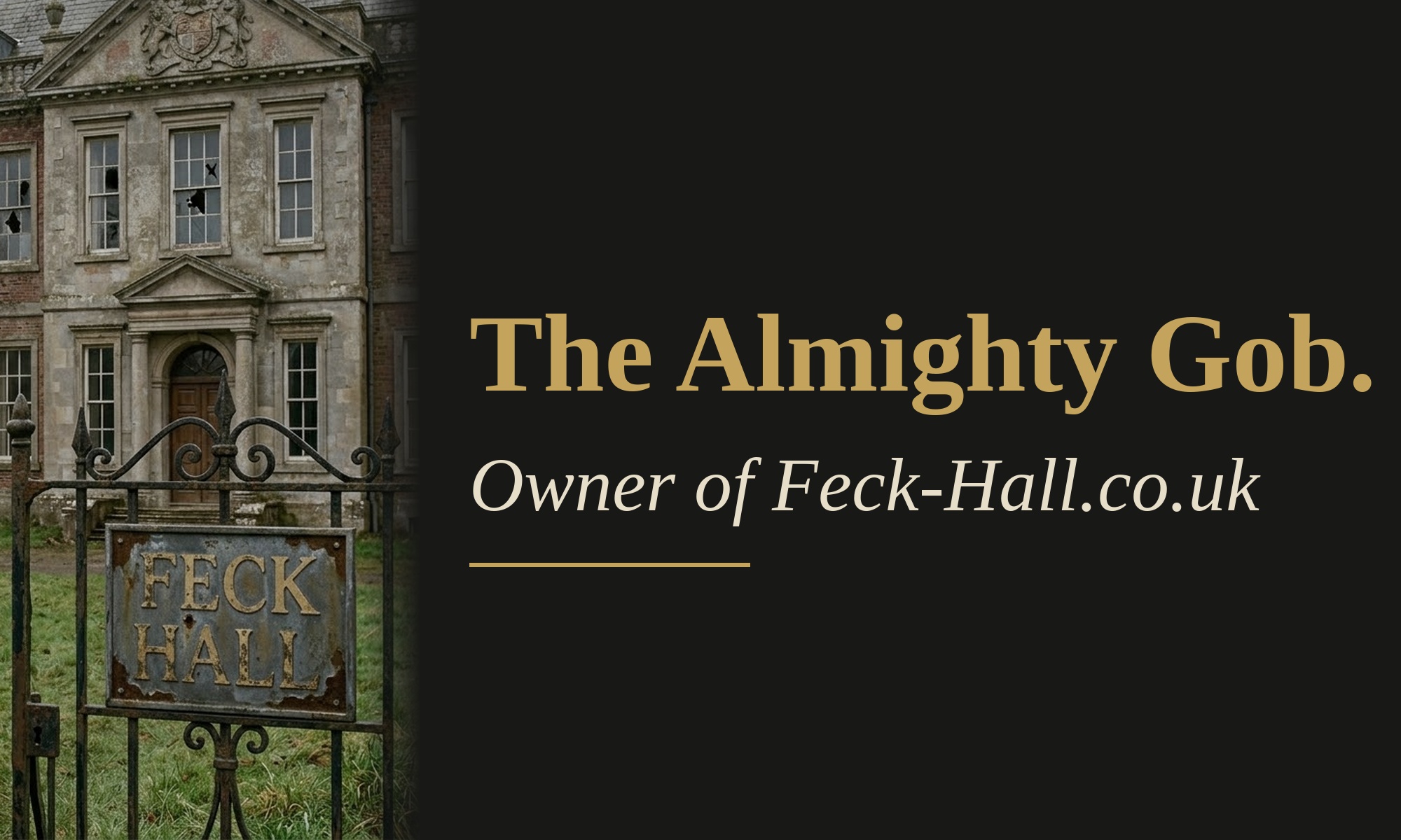The Almighty Gob – Wordpress Version.