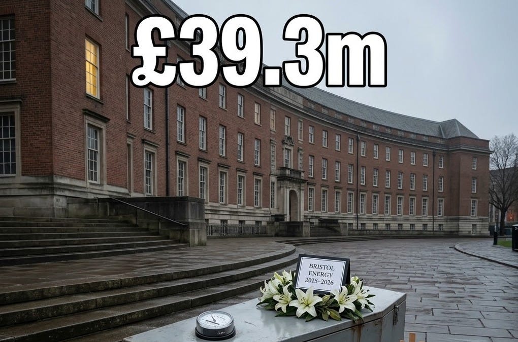 Bristol Energy Is Dissolved At £39.3m. The Habit Is Still Trading,&nbsp;Mind.